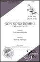 Non Nobis Domine SATB choral sheet music cover